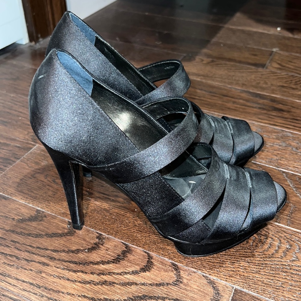 BCBG strappy heels